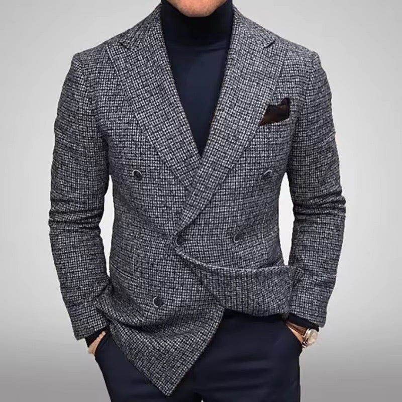 Single breasted suit blazer