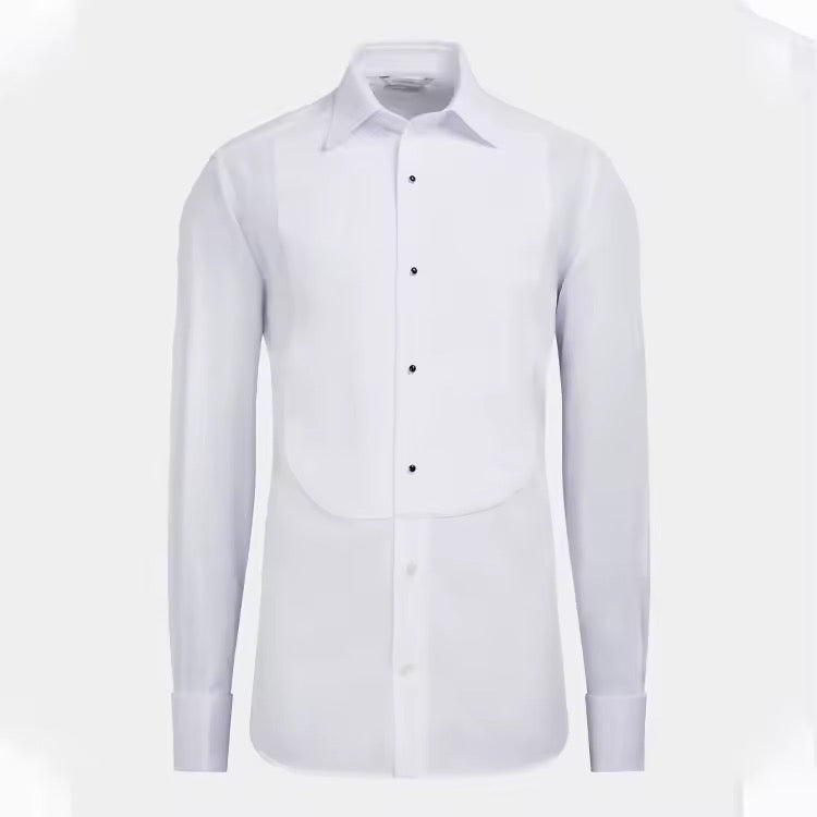 French Cuffs Formal white Shirt