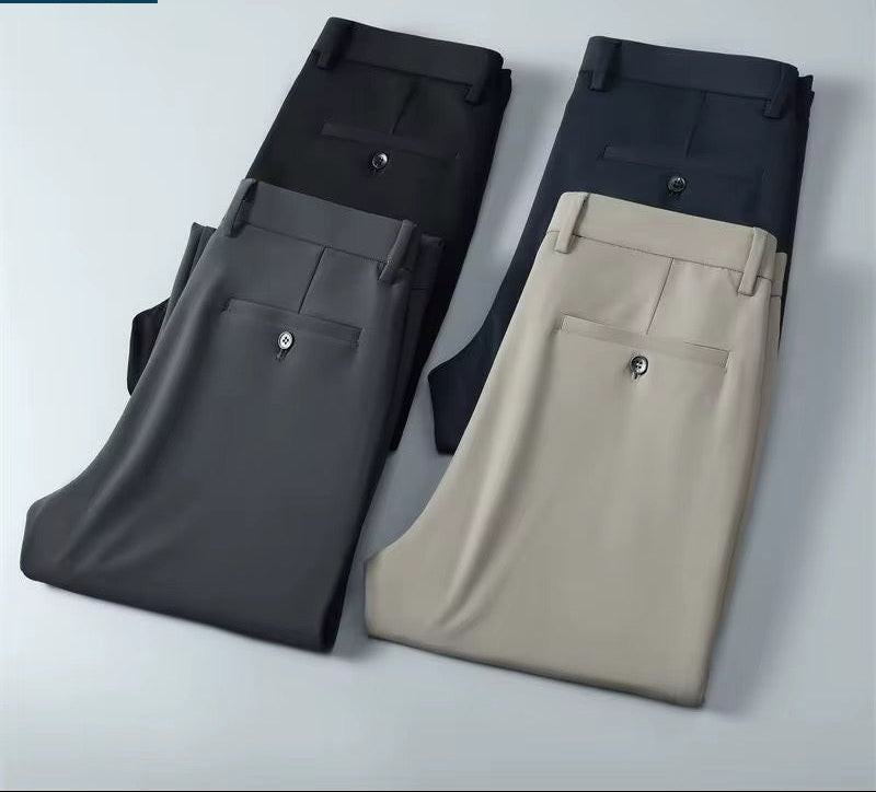 Men's stretchy suit pants